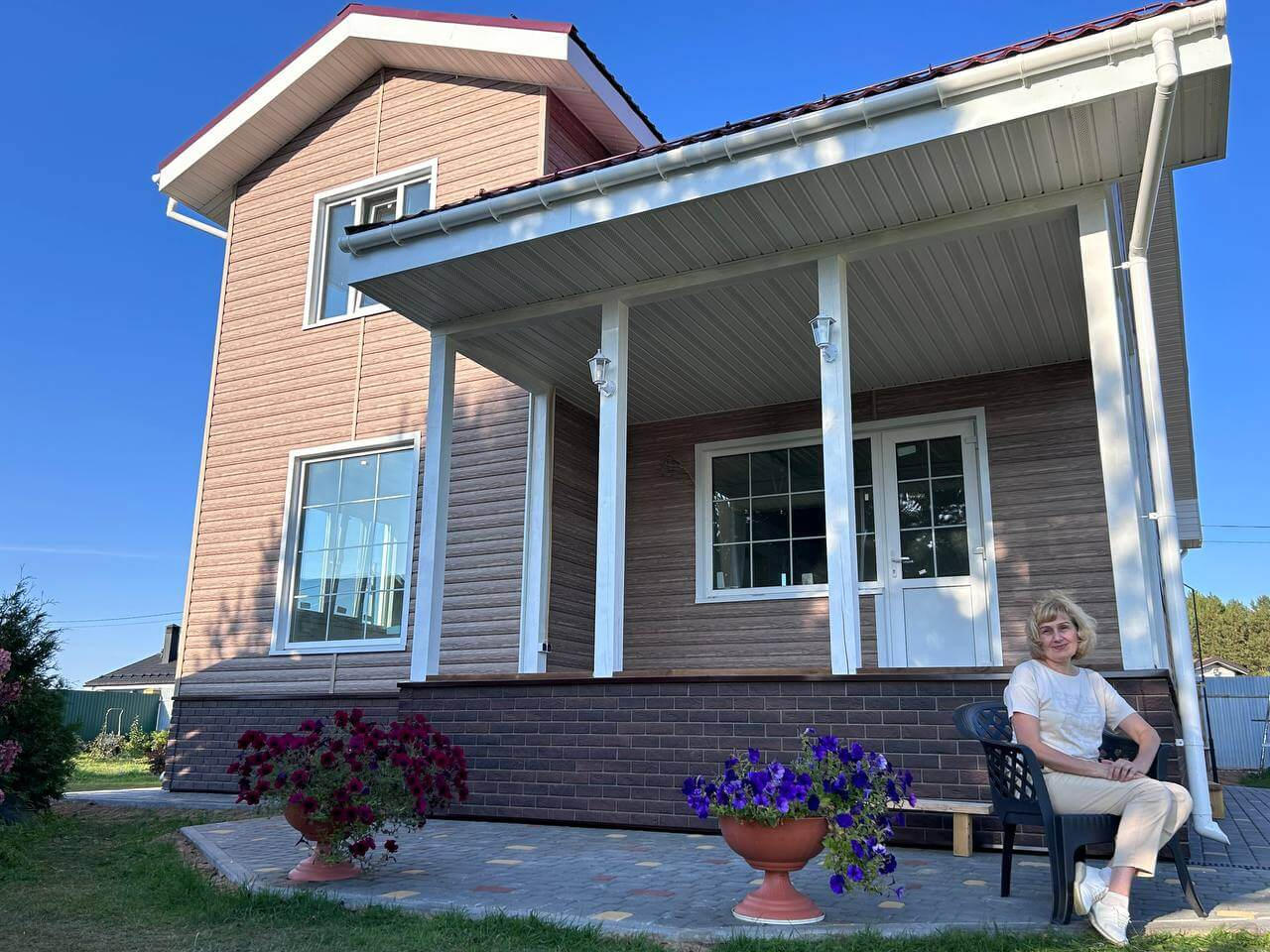 дом с мансардой из цсп панелей шмагины киров 1